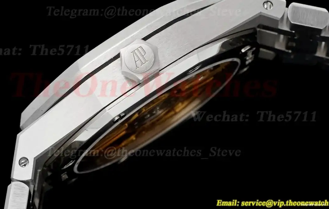 SS ZF A4302 V3 SS Royal Black Clone 15500 Stk Oak 41mm Super 0608